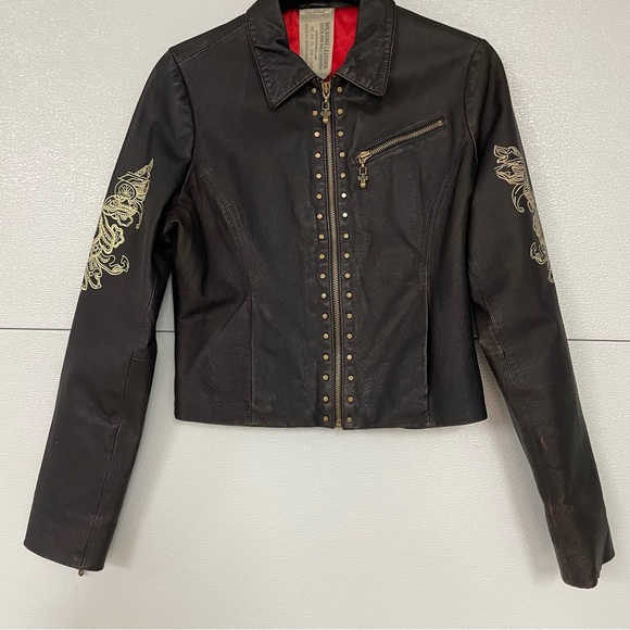 Wilson’s Leather Embellished Jacket - Picture 2 of 16